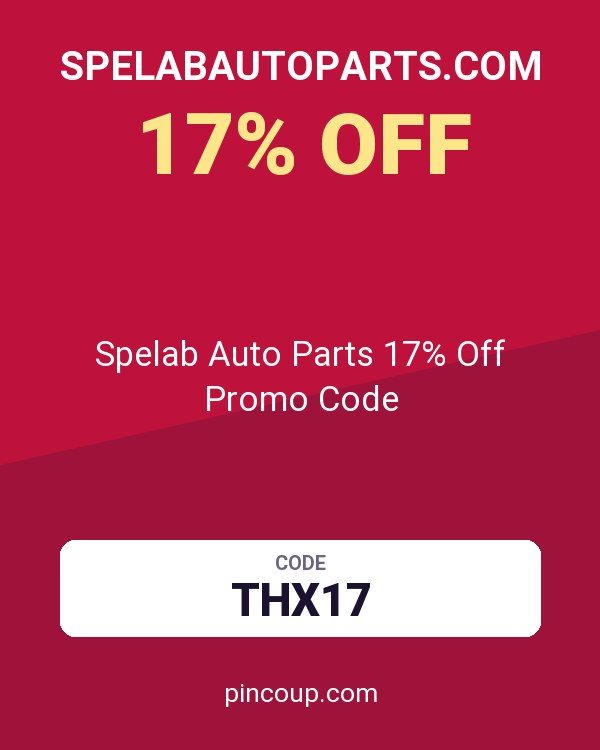 Spelabautoparts.com coupon: Spelab Auto Parts 17% Off Promo Code