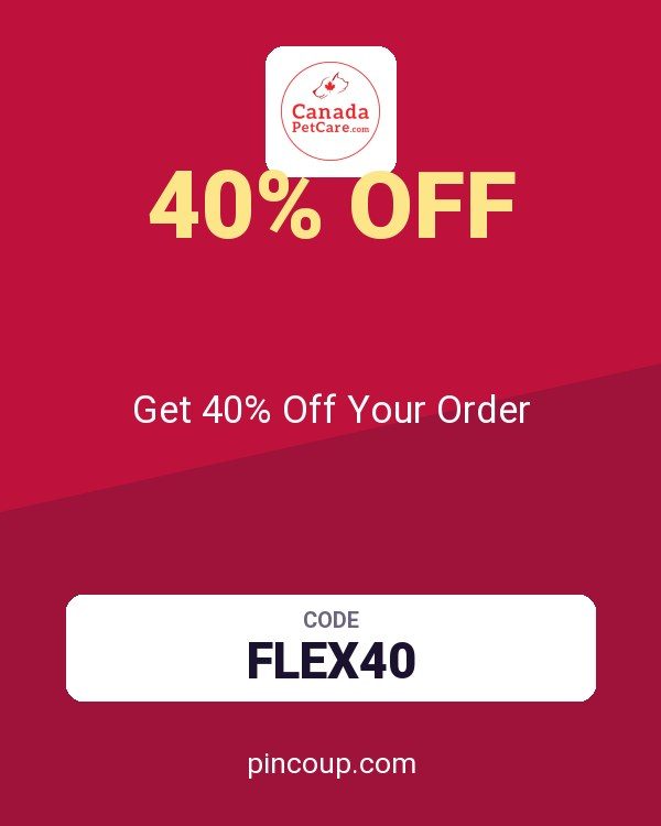 Canada Pet Care coupon: Get 40% Off Your Order