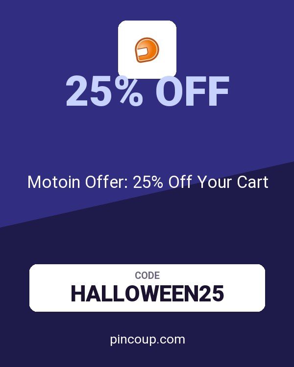 Motoin FR coupon: Motoin Offer: 25% Off Your Cart