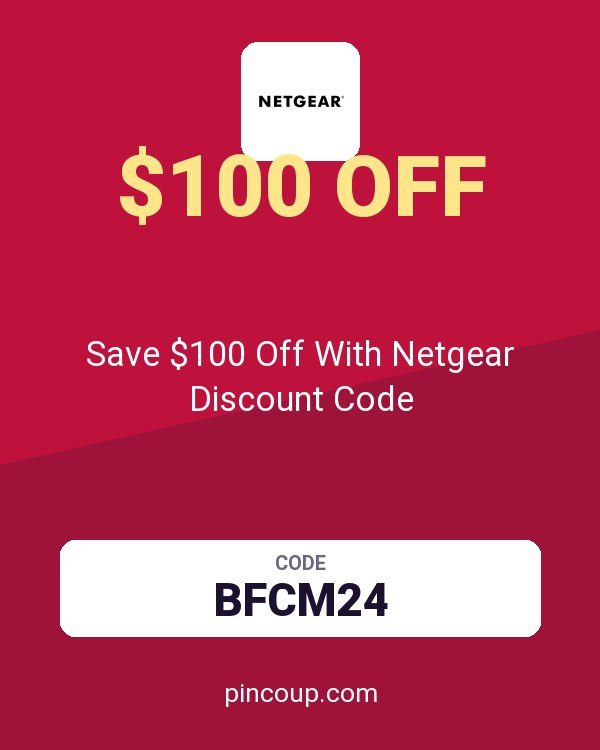 Netgear FR coupon: Save $100 Off With Netgear Discount Code