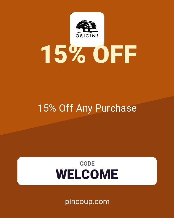 Origins Online coupon: 15% Off Any Purchase