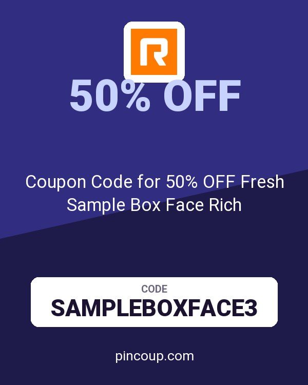 Ring Central: Business Cloud Phone System: Coupon Code for 50% OFF Fresh Sample Box Face Rich