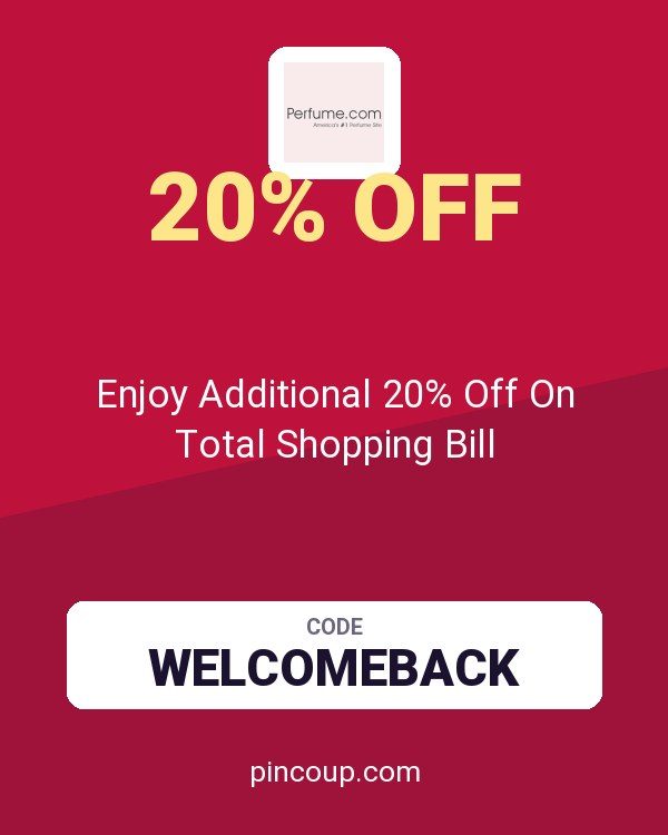 Perfume.com coupon: Enjoy Additional 20% Off On Total Shopping Bill