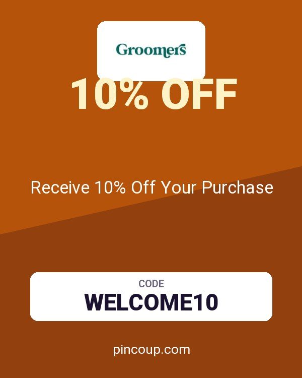 Groomers Online coupon: Receive 10% Off Your Purchase