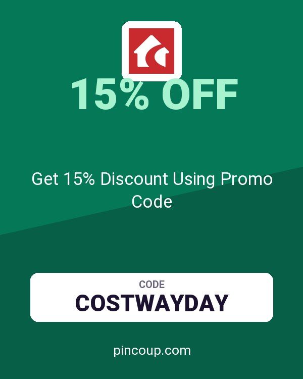 Costway coupon: Get 15% Discount Using Promo Code