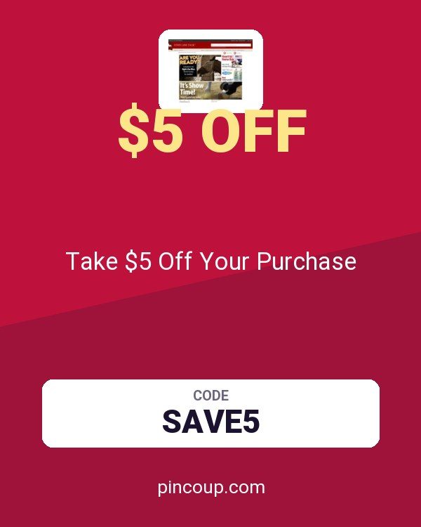 Statelinetack.com coupon: Take $5 Off Your Purchase