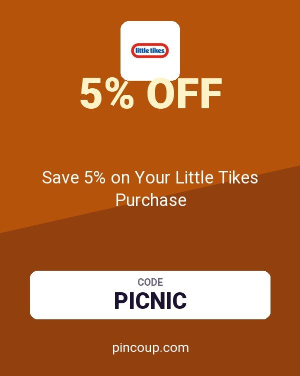 Save 5% on Your Little Tikes Purchase