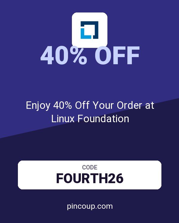 The Linux Foundation coupon: Enjoy 40% Off Your Order at Linux Foundation