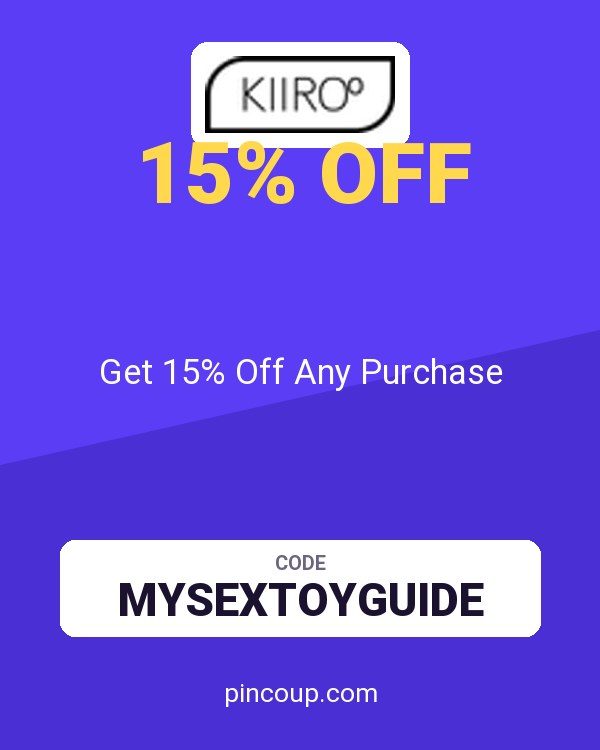 Kiiroo coupon: Get 15% Off Any Purchase