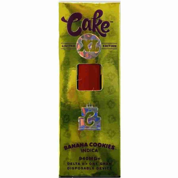 Cake Banana Cookies XL 1g Delta 8 Disposable at D8 Super Store