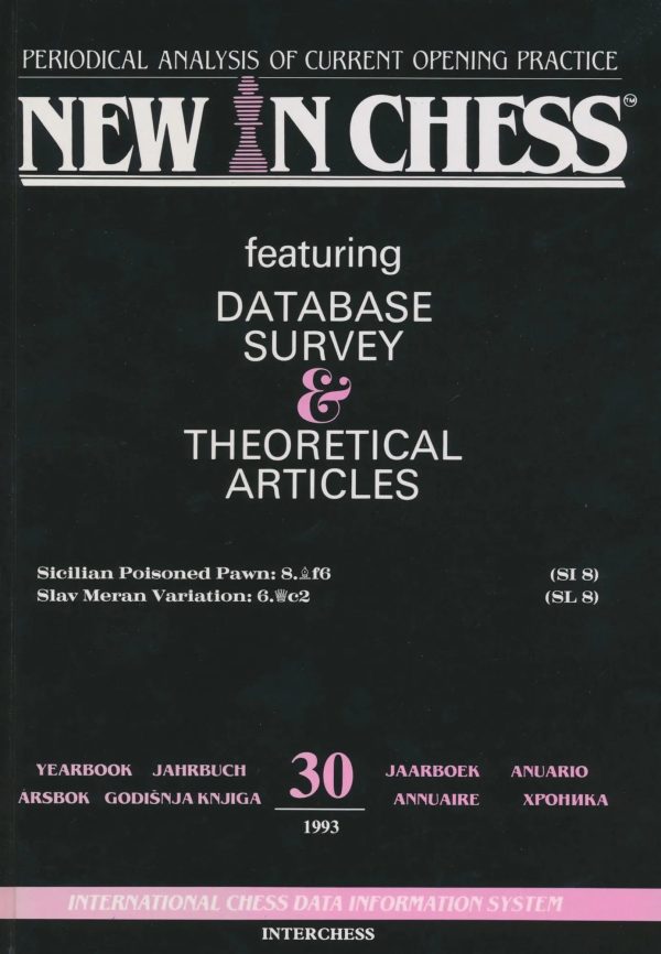 CLEARANCE - NIC Yearbook 30 - PAPERBACK EDITION at Wholesale Chess
