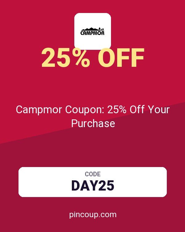 Campmor Coupon: 25% Off Your Purchase