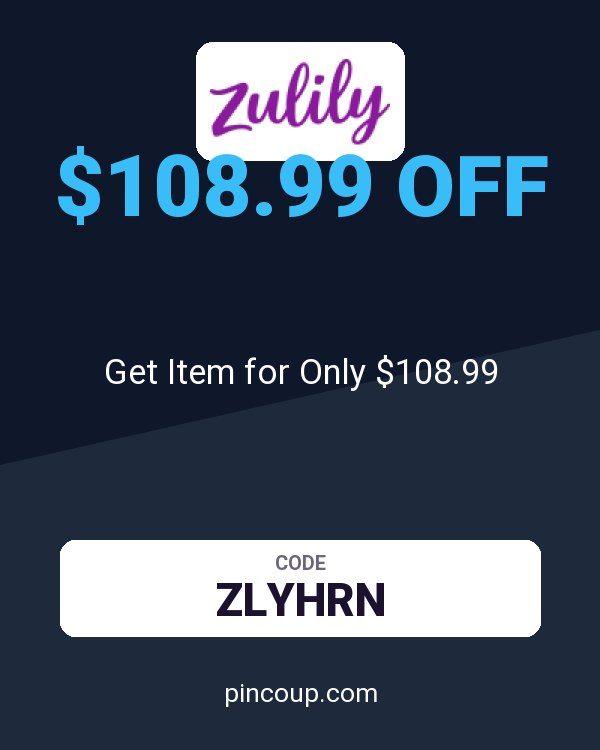 Zulily coupon: Get Item for Only $108.99