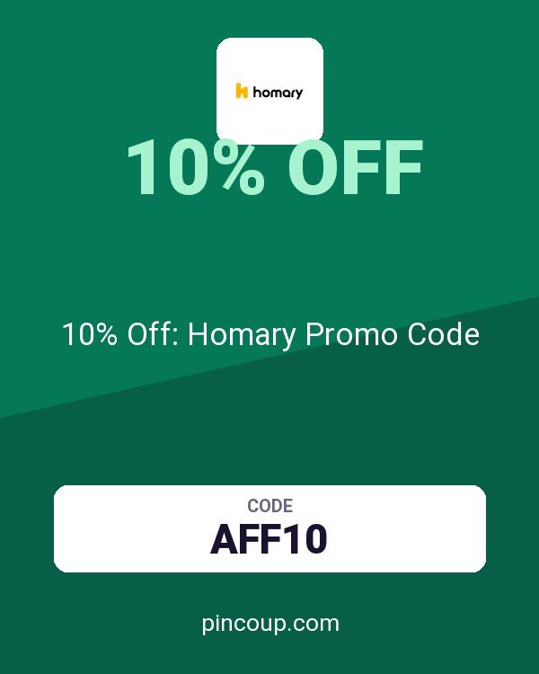 Homary International Limited coupon: 10% Off: Homary Promo Code