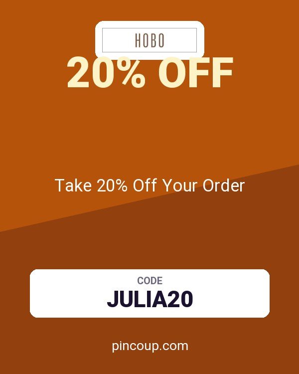 HOBO Bags coupon: Take 20% Off Your Order