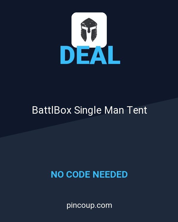 BattlBox Single Man Tent