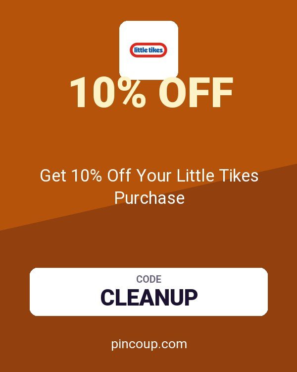 Get 10% Off Your Little Tikes Purchase