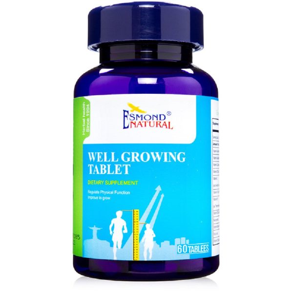 Well Growing Tablet (Improve Growth & Physical Function), USA, FDA, GMP, NPAC-60 Tablets at Esmond Natural