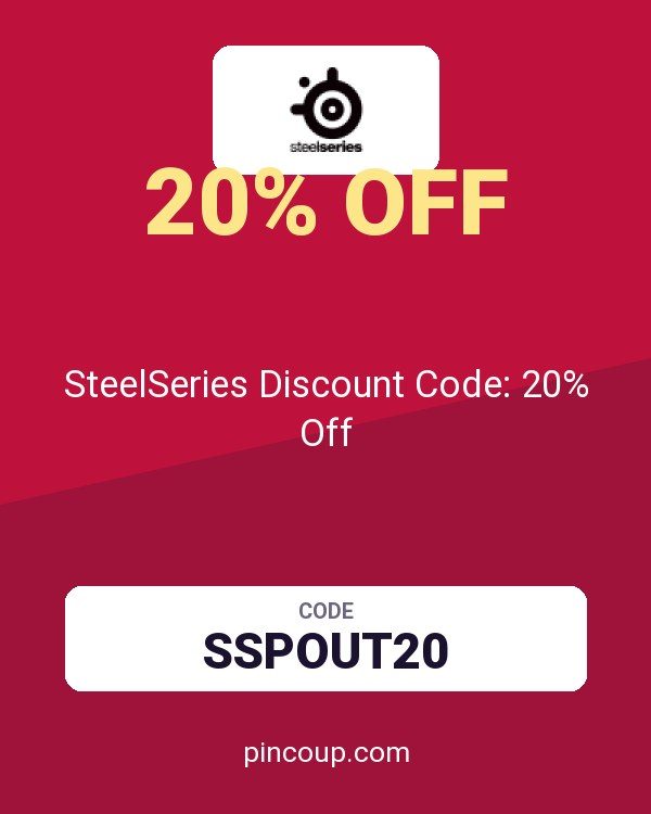 SteelSeries Discount Code: 20% Off