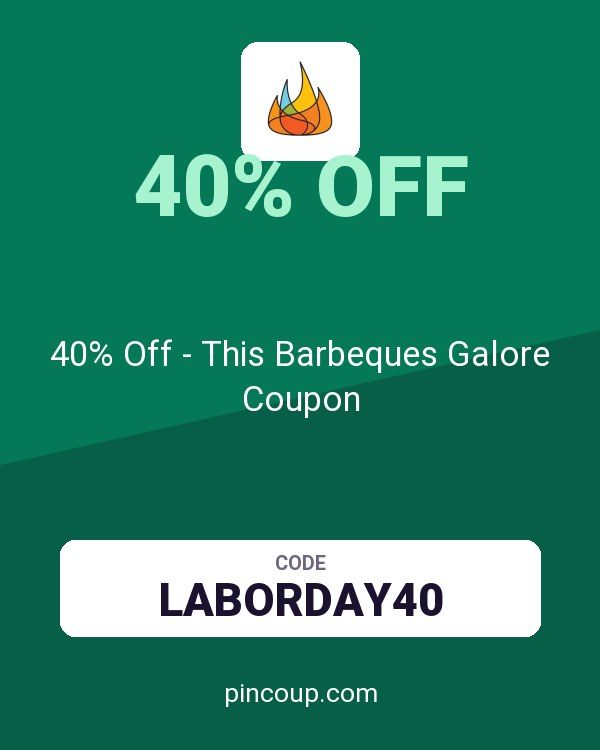 40% Off - This Barbeques Galore Coupon
