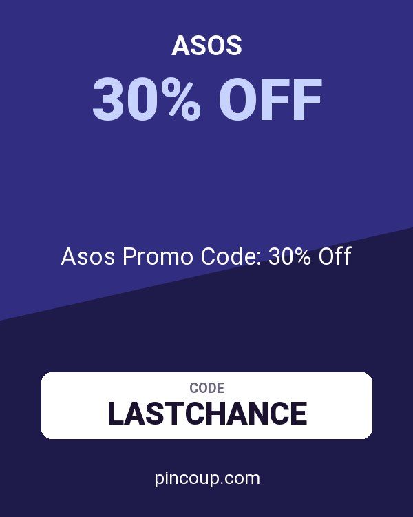 Asos Promo Code: 30% Off