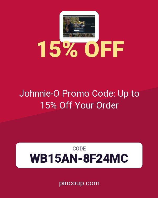 Johnnie-O Promo Code: Up to 15% Off Your Order