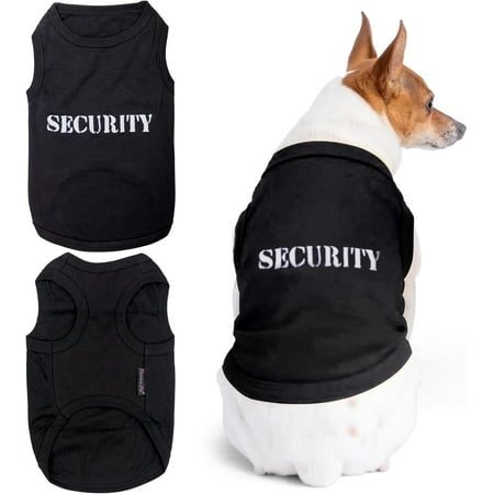 Parisian Pet Dog Clothes SECURITY T-Shirt at Walmart.com