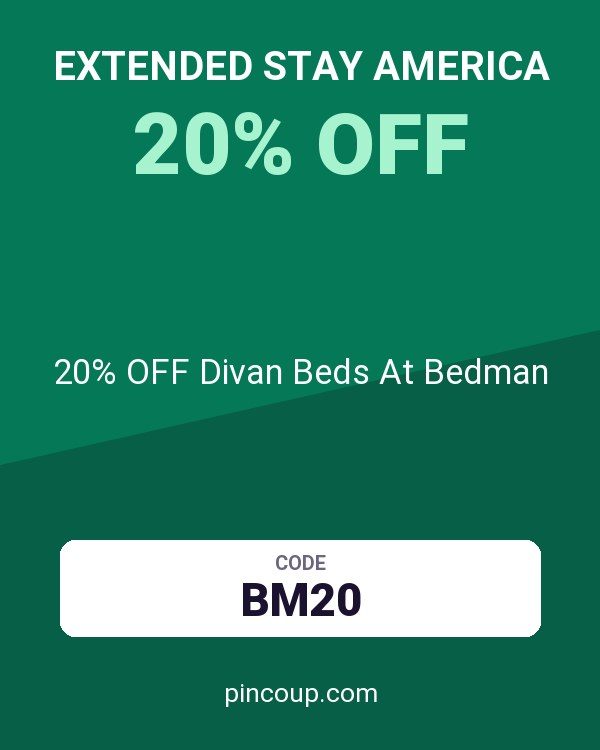 Extended Stay America coupon: 20% OFF Divan Beds At Bedman