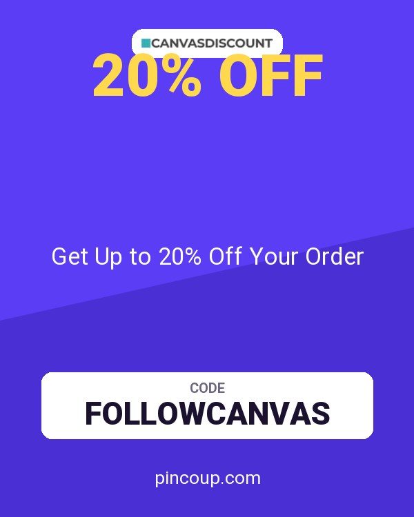 Canvasdiscount coupon: Get Up to 20% Off Your Order