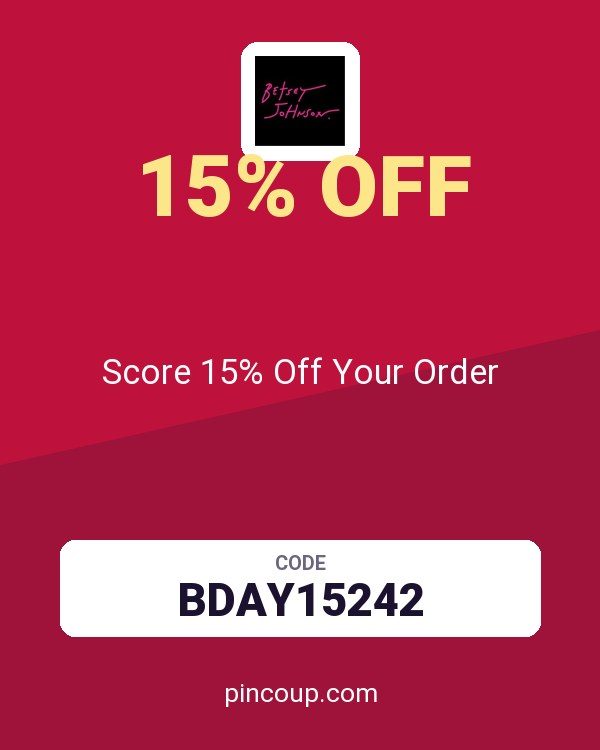 Betsey Johnson coupon: Score 15% Off Your Order