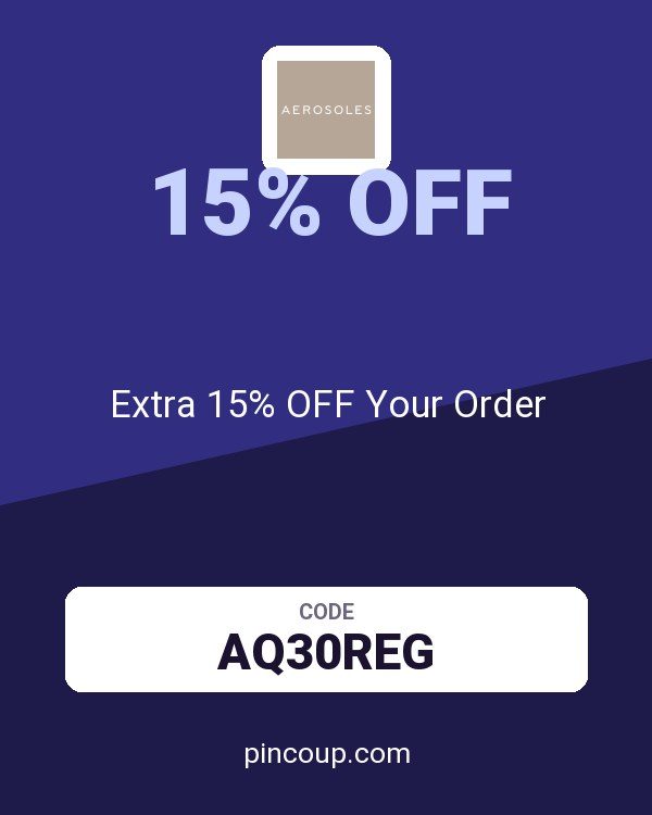 Aerosoles coupon: Extra 15% OFF Your Order