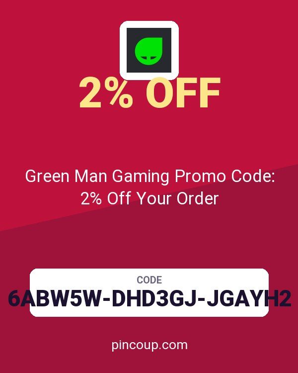 Green Man Gaming Promo Code: 2% Off Your Order