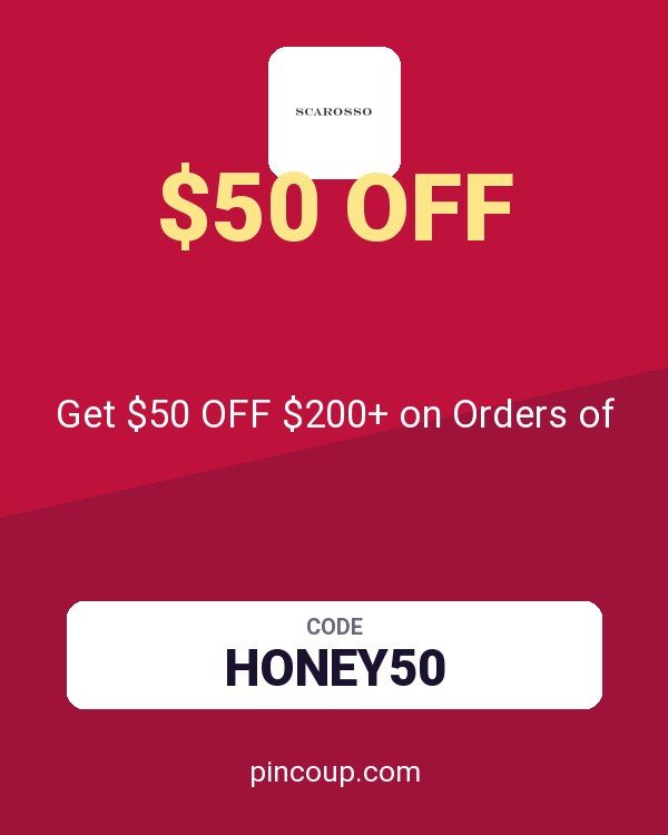 Scarosso Srl coupon: Get $50 OFF $200+ on Orders of