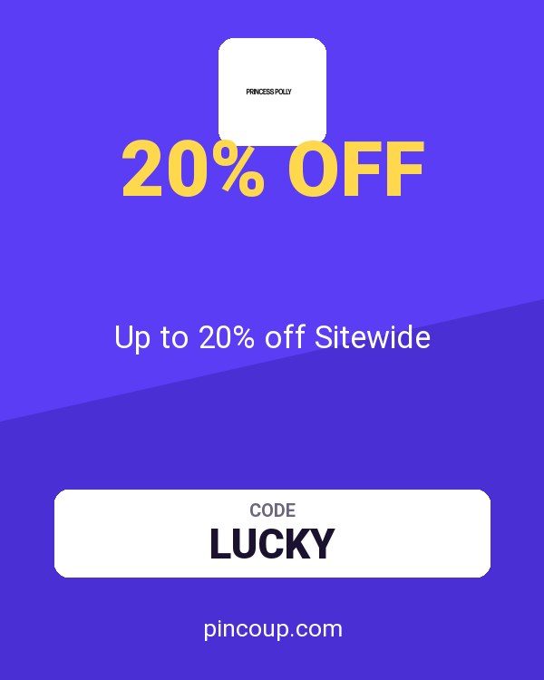 Princess Polly coupon: Up to 20% off Sitewide
