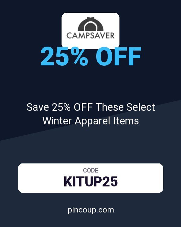 CampSaver.com coupon: Save 25% OFF These Select Winter Apparel Items
