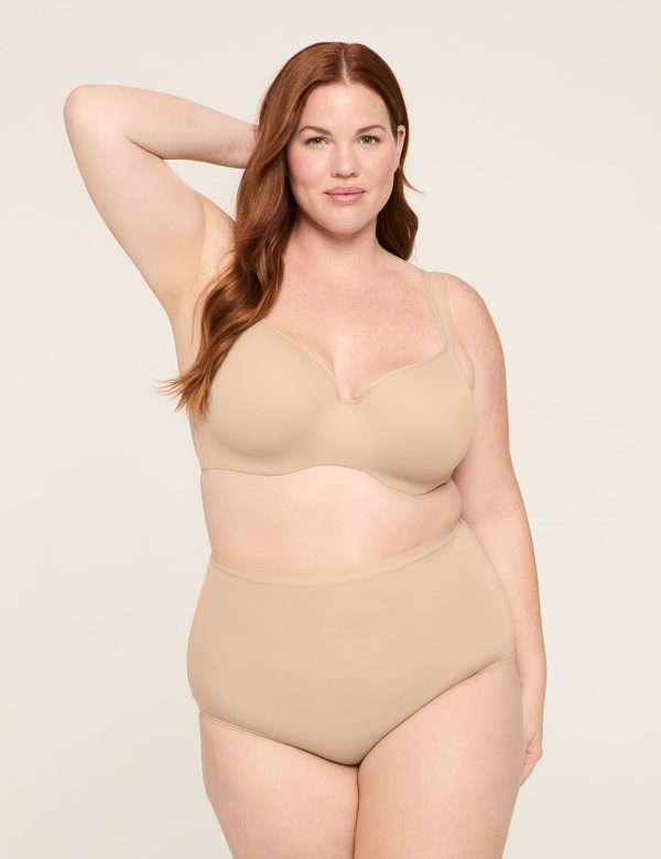 Smooth Lightly Lined Balconette Bra at Lane Bryant