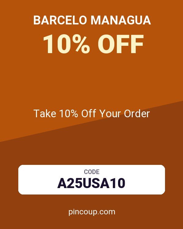 Barcelo Managua coupon: Take 10% Off Your Order
