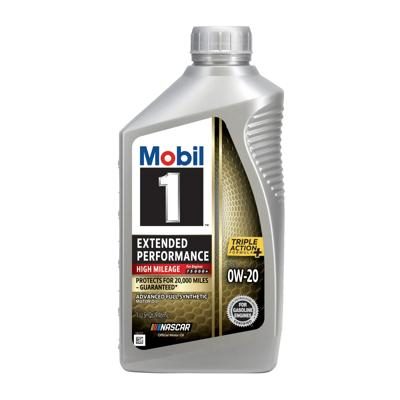 Mobil 1 Motor Oil 0w20 Full Synthetic 1 Qt Us at NAPA (Auto)