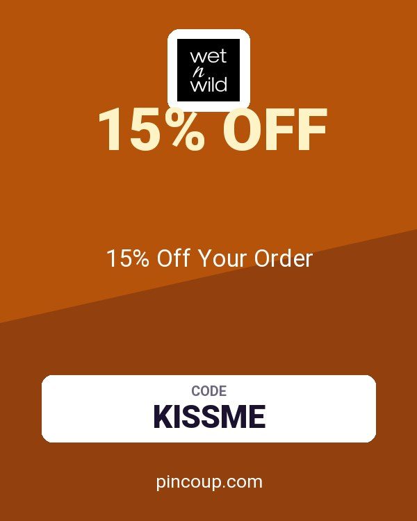 Wet n Wild coupon: 15% Off Your Order