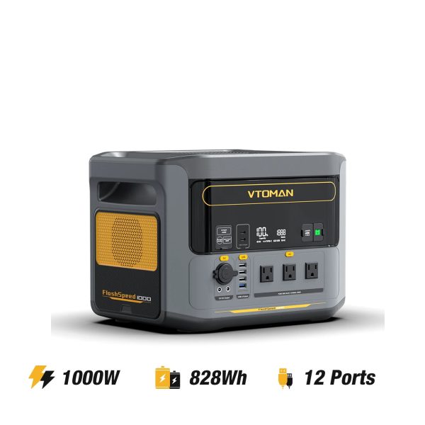 VTOMAN FlashSpeed 1000 V-BEYOND™ Portable Power Station - FlashSpeed 1000 Portable Power Station / CA at VTOMAN US/CA