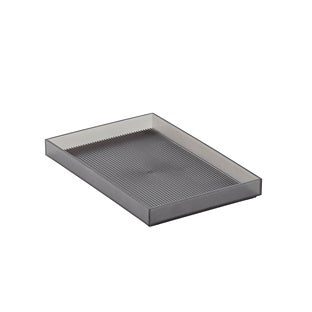 like-it® Bricks 8-1/4" Medium Tray Smoke at The Container Store