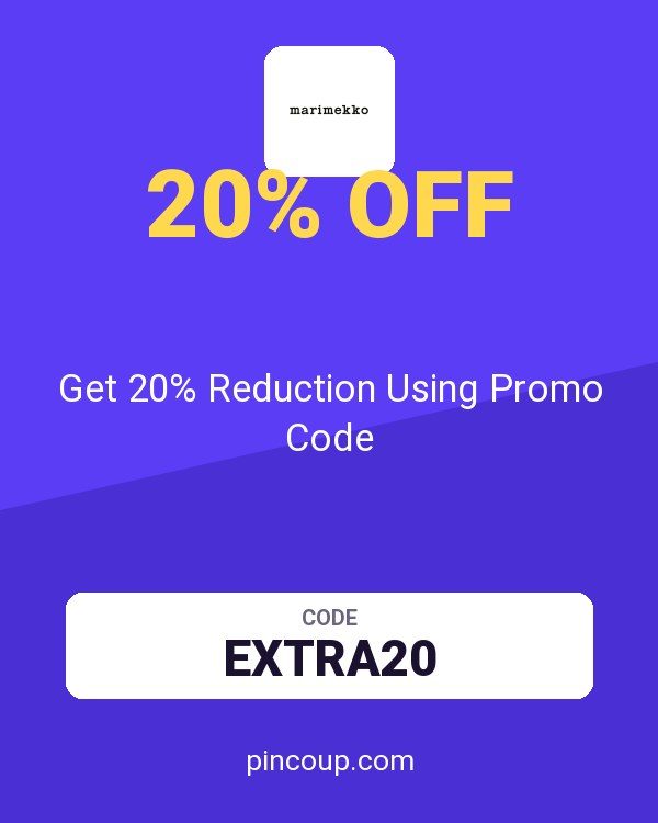 marimekko coupon: Get 20% Reduction Using Promo Code