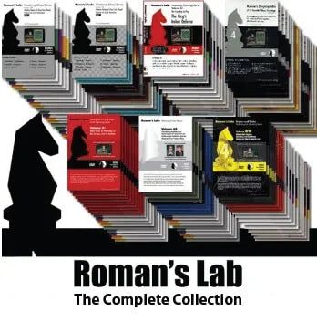 Roman's Lab Volumes 1 - 117 -- COMPLETE SET ON E-DVD at US Chess Federation Sales