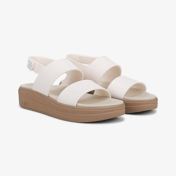 Ryka Viv Slingback Sandal White Alyssum 6.0 M