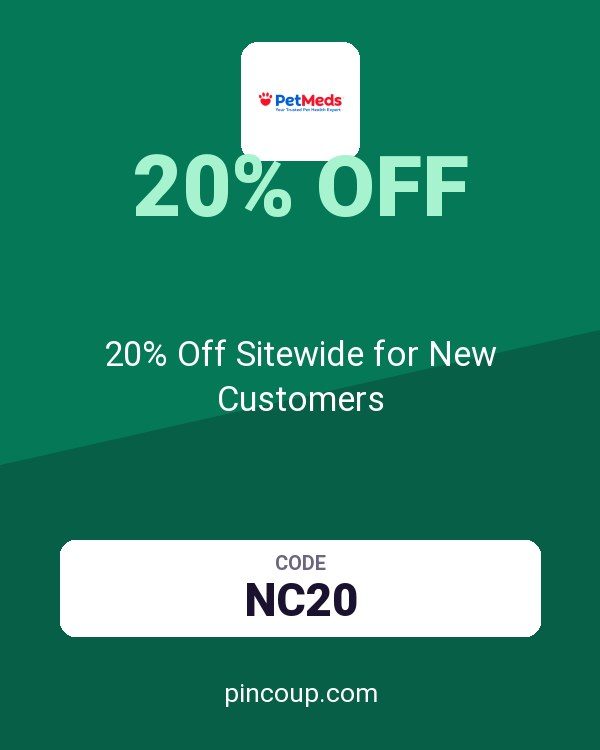 1800PetMeds coupon: 20% Off Sitewide for New Customers