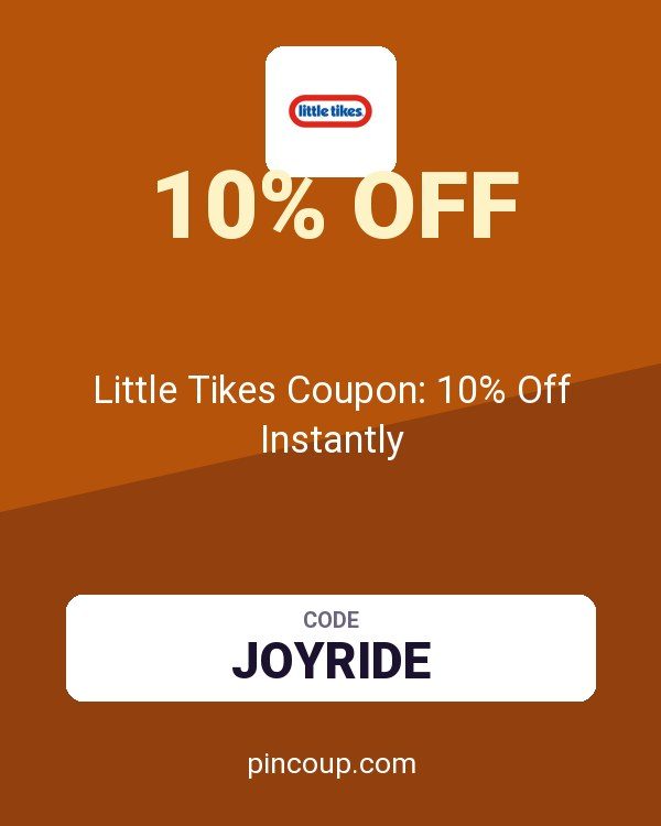 Little Tikes Coupon: 10% Off Instantly