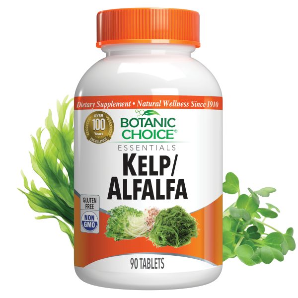 Kelp/Alfalfa Supplement - 90 Tablets at Botanic Choice