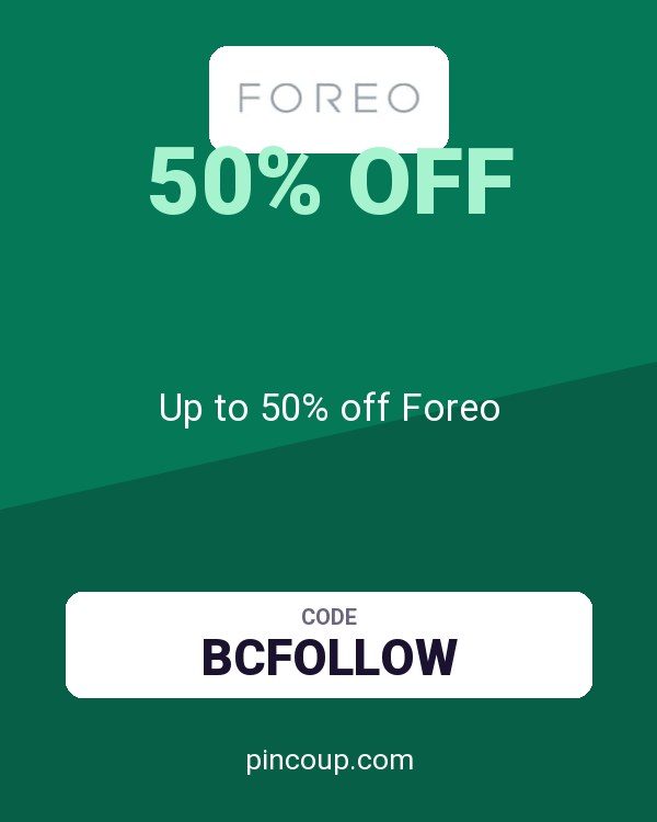 Up to 50% off Foreo