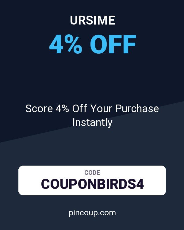 Ursime coupon: Score 4% Off Your Purchase Instantly