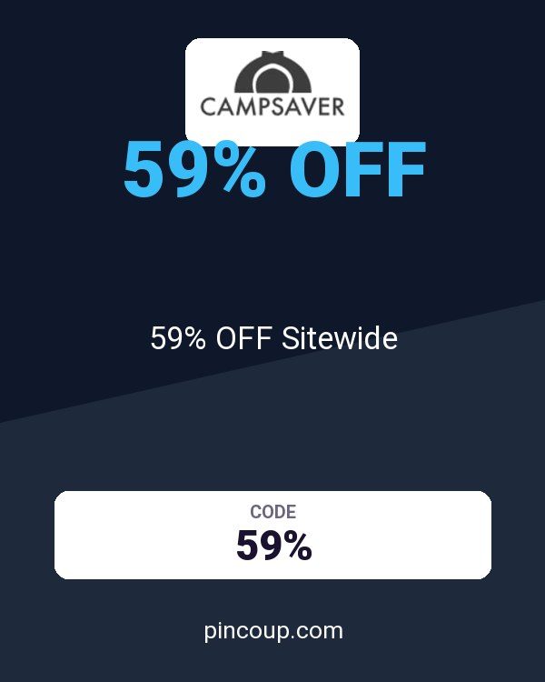 CampSaver.com coupon: 59% OFF Sitewide